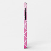 Coques Case-Mate iPhone Latticework rose, Ombre, Quatrefoil, Trellis (Dos/Gauche)