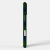 Coques Case-Mate iPhone Lauder tartan bleu vert plaid (Verso / Droite)