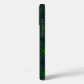 Coques Case-Mate iPhone Lauder tartan bleu vert plaid (Verso / Gauche)