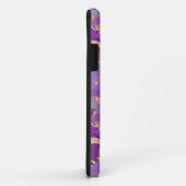 Coques Case-Mate iPhone Laughing Hippos - purple (Dos/Droite)