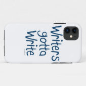 Coques Case-Mate iPhone L'auteur a obtenu d'écrire (Dos (Horizontal))