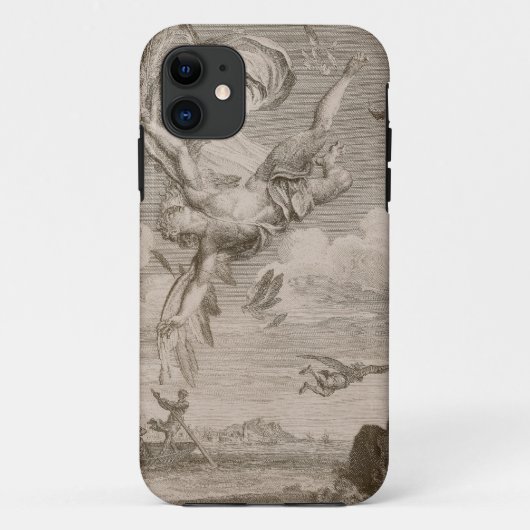 Coques Case-Mate iPhone L'automne d'Icare, 1731 (gravure) (Dos)