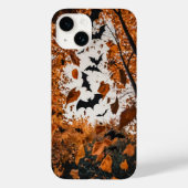 Coques Case-Mate iPhone L'automne part en chauves-souris Halloween (Verso)