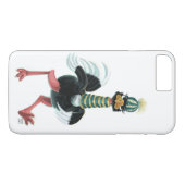 Coques Case-Mate iPhone L'autruche arctique à la course (Dos (Horizontal))
