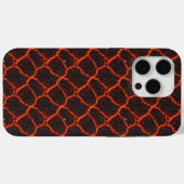 Coques Case-Mate iPhone Lava Flow Seamless Pattern (Verso (horizontal))