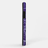 Coques Case-Mate iPhone Lavande de Mandala florale géométrique Dégradé vio (Dos/Droite)