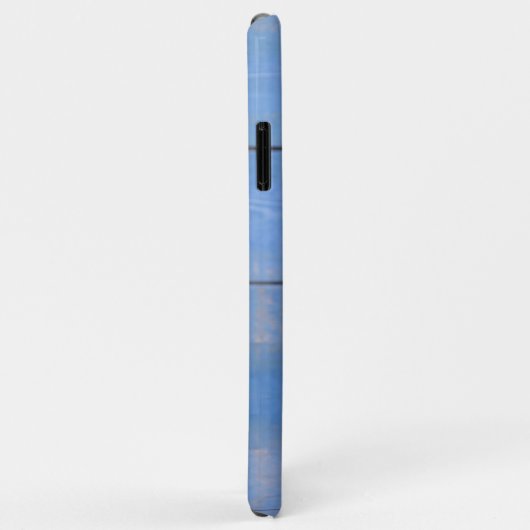 Coques Case-Mate iPhone Lavande et périwinkle Hydrangea Vase rustique (Dos/Droite)