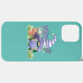 Coques Case-Mate iPhone Lavande Femme Gnome Printemps Jardin pourpre (Verso (horizontal))