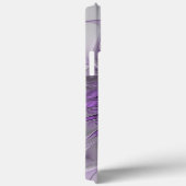Coques Case-Mate iPhone Lavande Fleur Dream Moderne Abstrait Fractal Art (Verso / Droite)