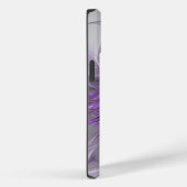 Coques Case-Mate iPhone Lavande Fleur Dream Moderne Abstrait Fractal Art (Verso / Droite)