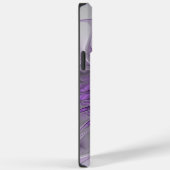 Coques Case-Mate iPhone Lavande Fleur Dream Moderne Abstrait Fractal Art (Verso / Droite)