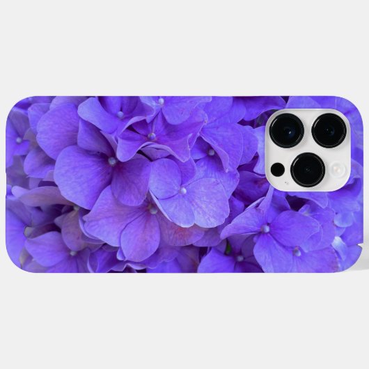 Coques Case-Mate iPhone Lavande lilas violet Hydrangeas violet Fleurs (Verso (horizontal))