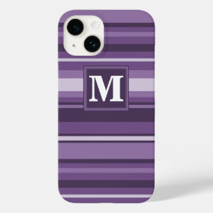 Coque Pour iPhone 14 Lavande monogramme