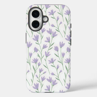 Coques iPhone 16 Lavande Prairie Chuchotement | Douce Fleur Sauvage