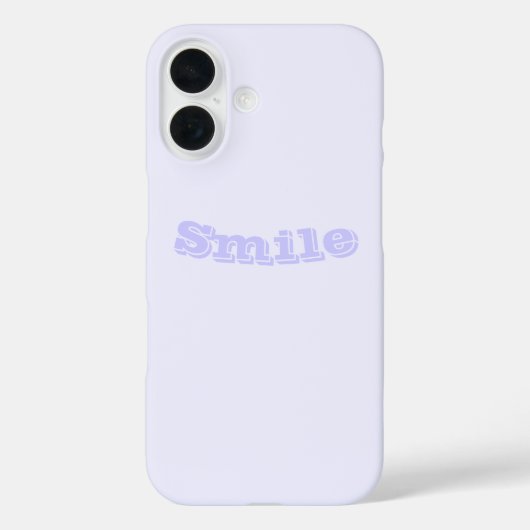 Coques Case-Mate iPhone Lavande Rose Doux Pale Blanc Pastel Couleur Solide (Verso)