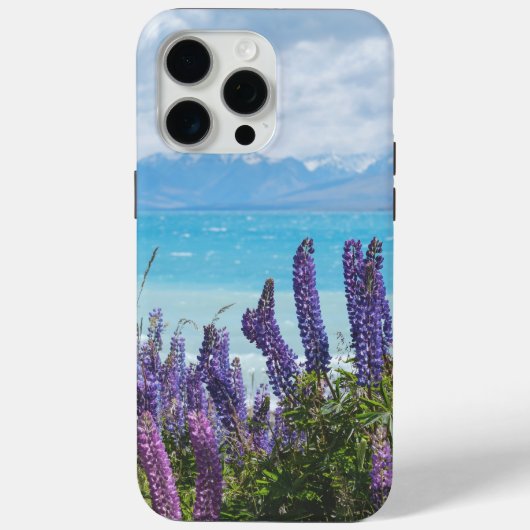 Coques Case-Mate iPhone lavande sur le rivage du lac (Verso)