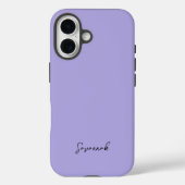 Coques Case-Mate iPhone Lavande violette Lilac esthétique (Verso)