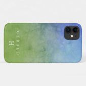 Coques Case-Mate iPhone LAVE D'Aquarelle FOREST SKY Personnalisée (Dos (Horizontal))