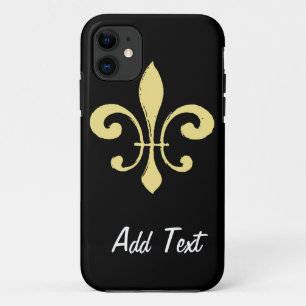 Coque iPhone 11 Lave-linge Or Fleur De Lis