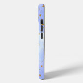 Coques Case-Mate iPhone Lavendar Golden Star Motif (Verso / Gauche)