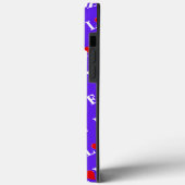 Coques Case-Mate iPhone Lavender LOVE Moderne Élégant (Verso / Gauche)