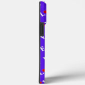 Coques Case-Mate iPhone Lavender LOVE Moderne Élégant (Verso / Droite)