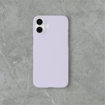 Coques iPhone 16 Plus Lavender Purple Simple Minimaliste<br><div class="desc">Simple lavande solide.</div>