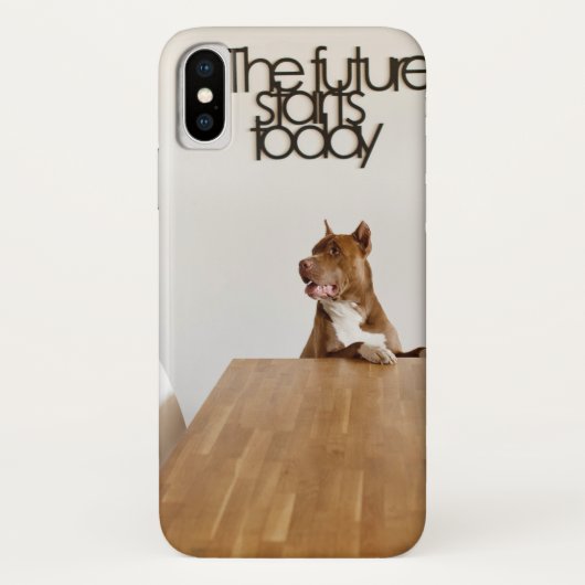 Coques Case-Mate iPhone "L'avenir commence aujourd'hui - Design adorable d (Dos)