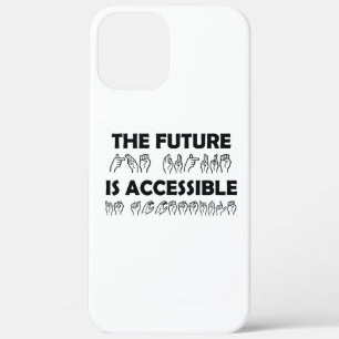 Case-Mate iPhone Case L'avenir est accessible ASL Sign Language