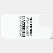 Coques Case-Mate iPhone L'avenir est accessible ASL Sign Language (Retour (horizontal))