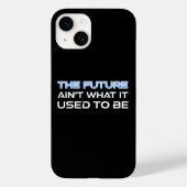 Coques Case-Mate iPhone L'avenir n'est pas ce qu'il était (Verso)