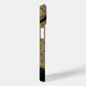 Coques Case-Mate iPhone Laventel Élégant Monogramme (Verso / Droite)