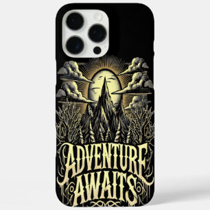 Coques iPhone 16 Pro Max L'aventure attend dans un paysage de montagne magi