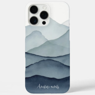 Coques iPhone 16 Pro Max L'aventure attend la montagne aquarelle