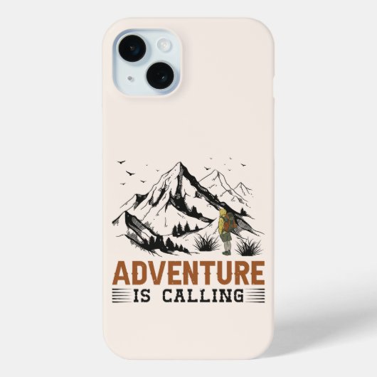 Coques Case-Mate iPhone L'aventure est en train d'appeler (Verso)