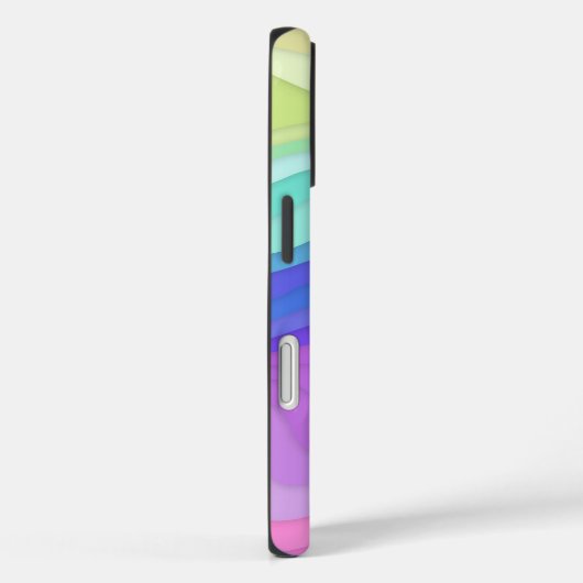 Coques Case-Mate iPhone Layered Waves iPhone Case | Kawaii Pastel (Verso / Droite)