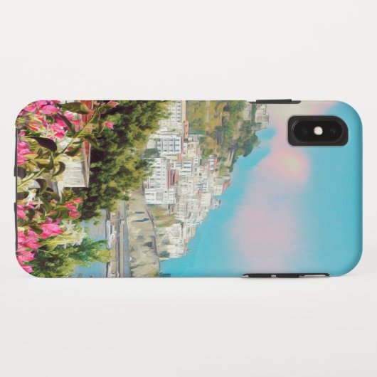Coques Case-Mate iPhone ldp AMALFI - panorama - Côte d'Amalfi (Dos (Horizontal))