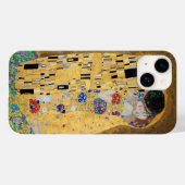 Coques Case-Mate iPhone Le baiser de Gustav Klimt (Verso (horizontal))