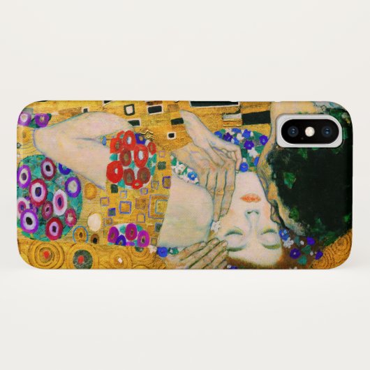 Coques Case-Mate iPhone Le baiser de Gustav Klimt (Dos (Horizontal))