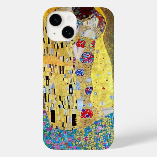 Coques Case-Mate iPhone Le Baiser (original Der Kuss) de Gustav Klimt (Verso)