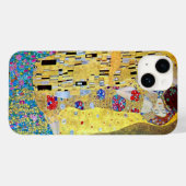 Coques Case-Mate iPhone Le Baiser (original Der Kuss) de Gustav Klimt (Verso (horizontal))