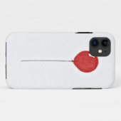 Coques Case-Mate iPhone le ballon rouge (Dos (Horizontal))