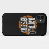 Coques Case-Mate iPhone Le basket-ball ne s'arrête jamais (Dos (Horizontal))