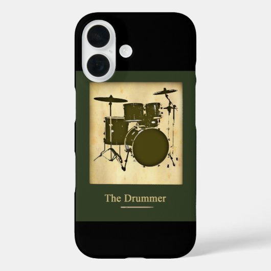 Coques Case-Mate iPhone le batteur du groupe (Verso)