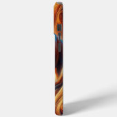 Coques Case-Mate iPhone le bison majestueux est haut (Verso / Gauche)