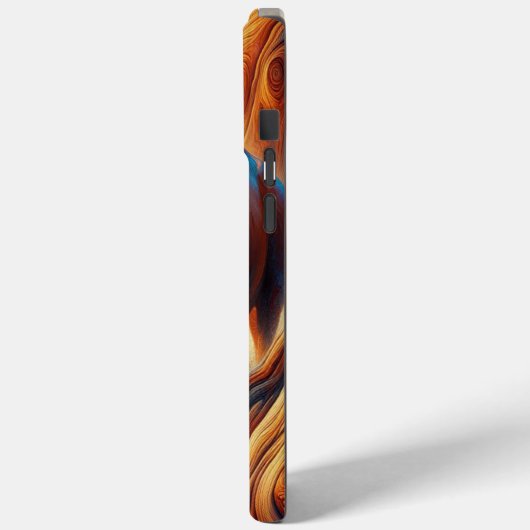 Coques Case-Mate iPhone le bison majestueux est haut (Verso / Gauche)