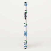 Coques Case-Mate iPhone Le blanc bleu m'oublient motif non floral (Dos/Droite)