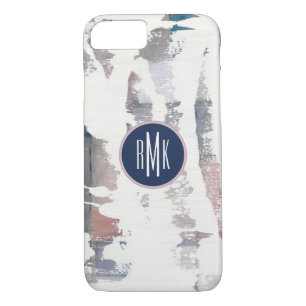 Case-Mate iPhone Case Le blanc du monogramme   cultivent