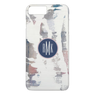 Coque iPhone 7 Plus Le blanc du monogramme cultivent