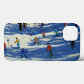 Coques Case-Mate iPhone Le bleu ombrage Morzine (Verso (horizontal))